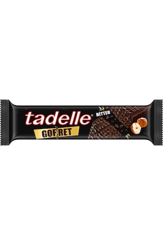 Tadelle Bitter Çikolatalı Gofret 28 Gr 28 Adet