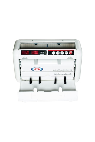 Htm Mühlen Zero Mobil Akülü Taşınabilir Para Sayma Ve Geçersiz Para Tespit Makinesi
