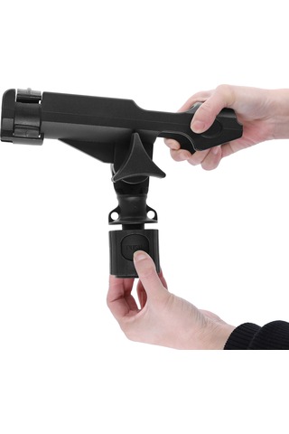 Lemestar Kano Raylı Olta Tutucu - 2 Adet Plastik Malzeme, Sağlam Tutma Fonksiyonu