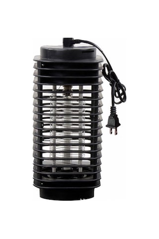 Vkemall Sessiz Led Mor Işıklı Ev Ve Dış Mekan Kovucu - 110v-220v Küçük Avrupa Standartı Siyah Pvc Elektrikli Atıcı