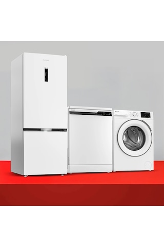 Arçelik 270477 EB AI - A 710 B - 9120 TMX Trend Beyaz Çeyiz Paketi