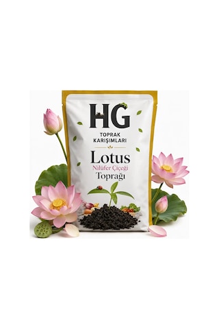 Hg Lotus Nilüfer Çiçeği Toprağı Özel Karışım Su Bitkisi Toprağı 5 Lt Hg Lotus Nilüfer Çiçeği Toprağı Özel Karışım Su Bitkisi Toprağı 5 Lt