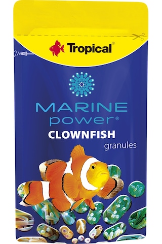 Tropical Marine Power Clownfish Granules Balık Yemi 15 Gr