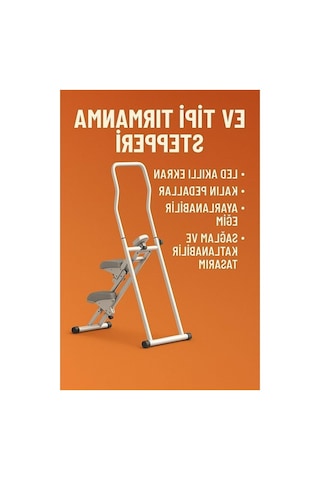 Katlanabilir Dikey Tırmanma Aleti, Beyaz Renk Ve Yeni Versiyon