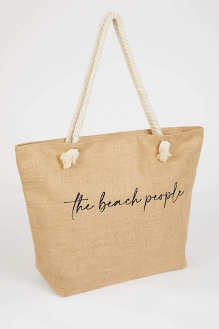 DeFacto Kadın Hasır Plaj Çantası Z4429AZNSBK27 Siyah