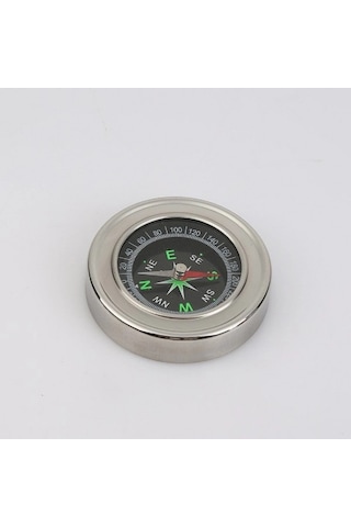 Yuvarlak Metal Kasa Dayanıklı Pusula 80mm Yeşil