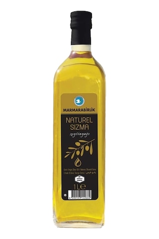 Marmarabirlik Naturel Sızma Zeytinyağı 1000 Ml Cam 2 Li