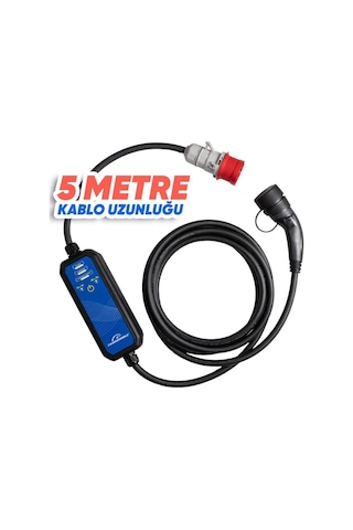 Chargemobile 22 Kw Taşınabilir Şarj Cihazı, 220v Dönüştürücü Araç Şarj İstasyonu Seti