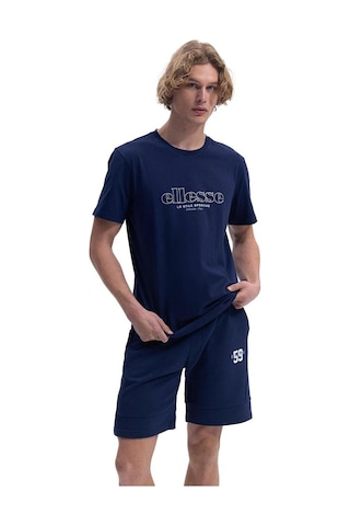 Ellesse Erkek T-shirt - Em451-10249 Navy