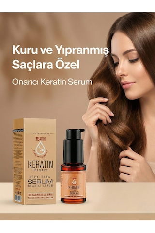 Farmasi Keratin Therapy Keratin Kompleks İçeren Yoğun Onarıcı Saç Serumu 30 ML