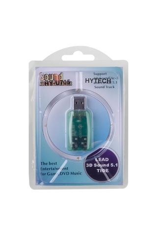 Hytech Hy-u705 Usb Ses Kartı, 5.1 Dual Channel