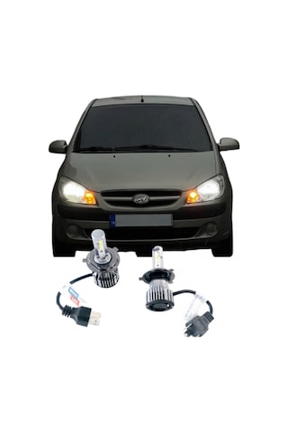 Hyundaı Getz Led Oto Ampulü H4 Photon Mono