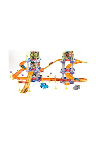Parking Garage Play Set 6 Katlı Oyuncak Otopark Süper
