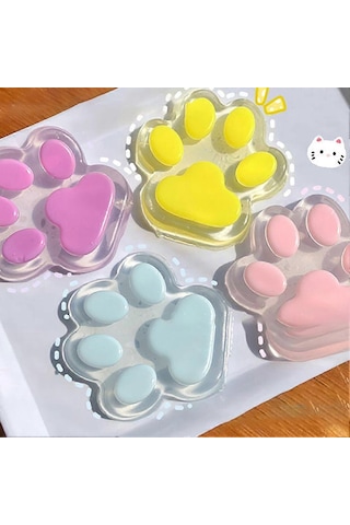 İnç Büyük Kedi Patisi Sıkılabilir Oyuncak, Kawaii Fufu Sıkılabilir Oyuncaklar, Yapışkan Jöle Kedi Patisi Sıkılabilir Oyuncak, Çocuklar Ve Yetişkinler İçin Stres Giderici Sıkılabilir Oyuncak En Iyi Kalite:purple Diğer
