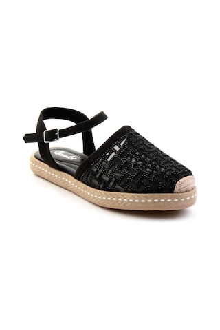 Bambi Siyah Kadın Espadril K01117090902 Siyah