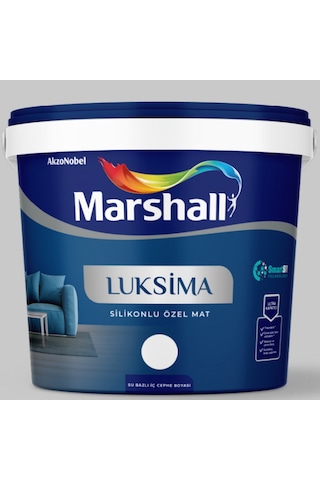 Marshall Luksima Silikonlu Özel Mat Boyası Ilık Bahar 2,5l 2.5 L