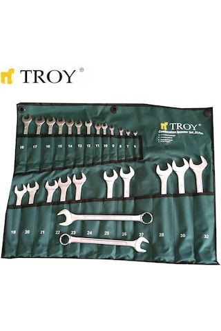 Troy 21525 Kombine Anahtar Takımı - 25 Parça 6-32Mm N11.2197