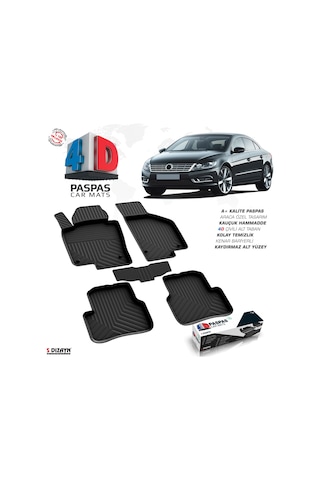 Vw Passat Cc 4d Havuzlu Paspas 2008-2017 A+ Kalite