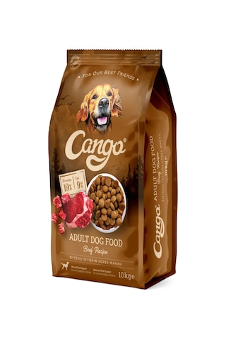Cango Kuzu Etli Pirinçli + Biftekli Karma Paket Yetişkin Köpek Maması 2 x 10 KG