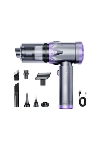Aee Kablosuz Güçlü Araç Süpürgesi Ve Hava Üfleyici / 20000pa Turbo Vakum Gücü / 3 Kademeli Fırçasız Motor