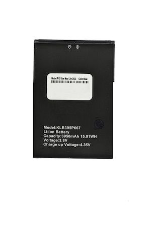 Reeder P13 Blue Max Lite 2022 Batarya Pil KLB395P667ORTADAN ÇİPLİ