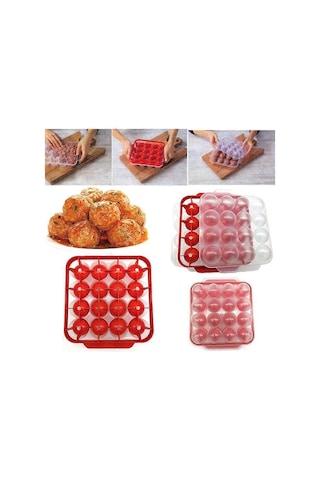 Şeffaf Kapaklı, Yapışmaz Pp'li Köfte Kalıbı, Ev Yapımı İçli Köfte Makinesi, Pişirme Aletleri