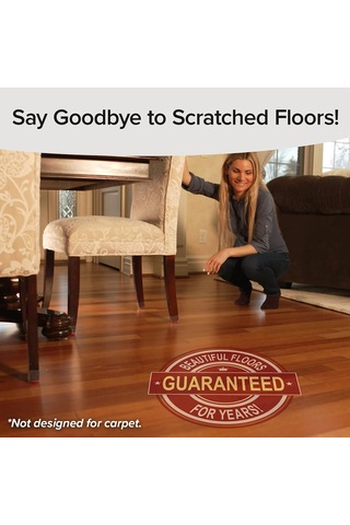 Neevoyu 16 Adet Silikon Masa Sandalye Ayak Koruması - Zıplama Olmayan, Zemin Ve Mobilyayı Korumak İçin Şeffaf Ayak Kılıfları