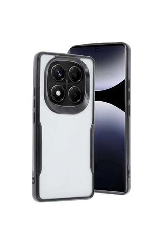 Xiaomi Redmi Note 14 Pro 5g Uyumlu Kılıf Boyi Silikon Kapak - Siyah