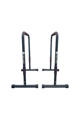 Rebuwo İkili Uzun Paralel Dip Bar – Tall Parallettes Dips Bar | Portatif Ev Tipi Fitness Ekipmanı | Vücut Ağırlığı ile Egzersiz İçin