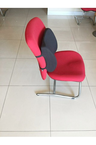 Visco Li Ortopedik Seyaha Boyun Yastık, Bel Yastığı Oturma Minder