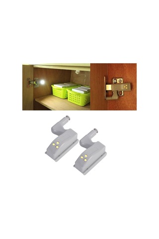 Buffer Beyaz Gardrop Dolap Içi Led Aydınlatıcı 2'Li N11.20242