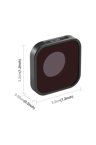 Springsun Puluz Pu921 5.5mm Nd16 4-stop Lens Filtresi 1.2 1.2in Nd Filtreler Optik Cam Su Geçirmez Çok Dayanıklı Kaplama İle Çizilmeye