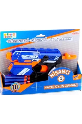 Nerf Silah Sünger Mermi Atan Nişancı Oyuncak Tabanca