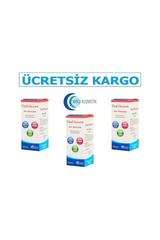 Vitaglucan Betaglucan Şurup 150 ML - 3 Adet