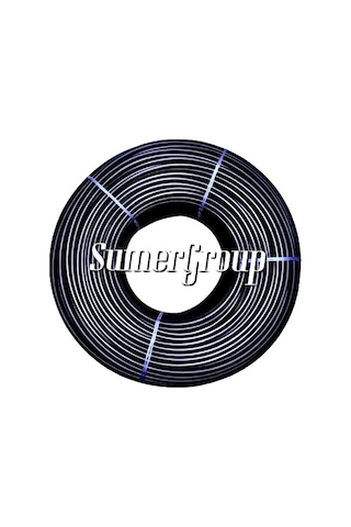 Sumergroup 2X4Mm Polietilen Pe Pnömatik Hortum Siyah 200Mt