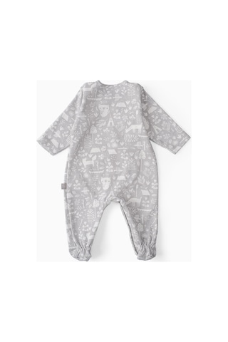 Boumini Bebek Patikli Tulum Doğada Macera-açık Gri Açık Gri