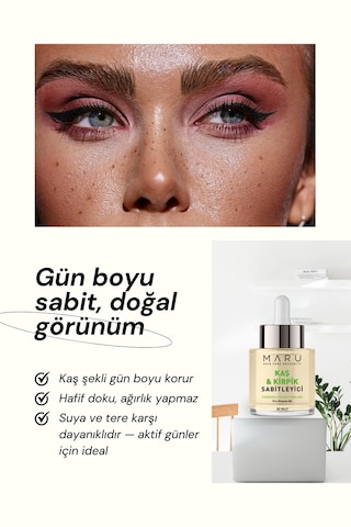 Maru Kaş Ve Kirpik Sabitleyici 20 ML