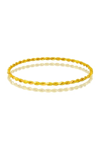 8 Gr Gram 22 Ayar İşçiliksiz Paftalı Burma Bilezik