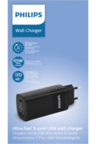 Philips Uyumlu Dlp2681 Type-C Pd 3.0 65W Quick Charge 3.0 Şarj Adaptörü