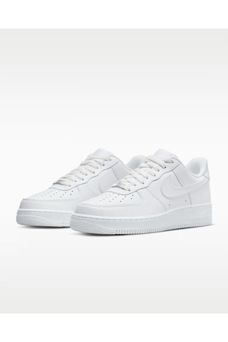 Nike Air Force 1 '07 Spor Sneaker Ayakkabı Beyaz 55400 Beyaz