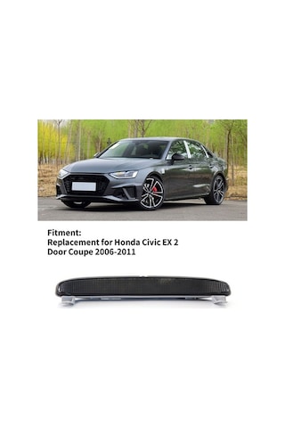 Createtech Yedek, Üçüncü Stop Siyah Led Lambası, Lambası Kapılı İçin Honda Fren Ex Coupe Civic Arka Araba 34270svaa01 2006-2011 2 Wl