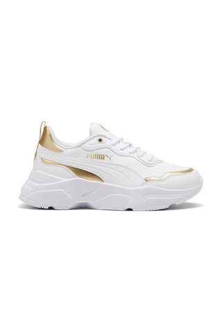 Puma 397802 Cassia Rose Metallic Dream Spor Ayakkabı Beyaz 001