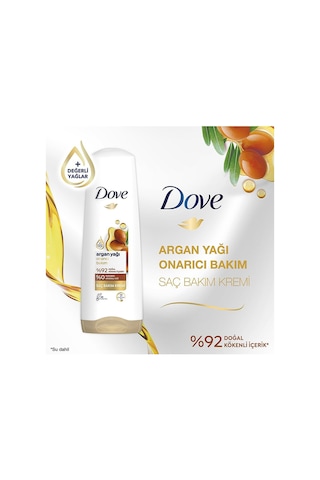 Dove Saç Bakım Kremi Argan Yağı Onarıcı Bakım 350 ML