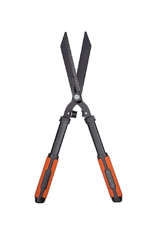 Çit Makası - Dişli Çelik Bıçak - 61 Cm - Siyah/turuncu