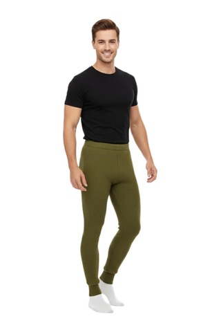 Baglan Erkek Triko Örme Tayt Bgl-st02639 Haki