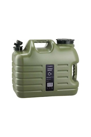 Musluklu Su Bidonu - Madfox Galon Air Pe - 24 Litre - Yeşil - 547310