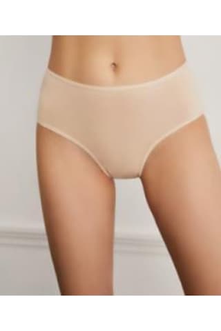 Eros 710 Kadın Yüksek Bel Slip 3'Lü Siyah-Beyaz-Ten