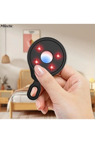 Ranyeek Otel Gizli Kameraları Tespit Cihazı - Kızılötesi Teknoloji İle Gizlilik Koruma Aleti Siyah