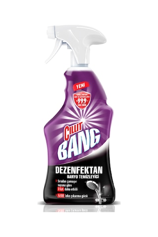 Cillit Bang Dezenfektan Mutfak & Banyo Yağ Ve Kireç Çözücü Sprey Seti 750 Ml