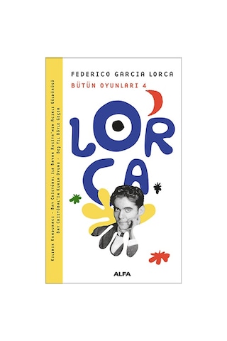Lorca Bütün Oyunları 4 + Bernarda Alba Nın Evi Mariana Pineda + Kanlı Düğün Yerma + Okuma Sticker'ları